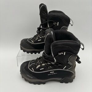 BAFFIN SnoTrek Women's Sz 6 Soft Shell W016 Extreme Cold Snow Boots Black Polar
